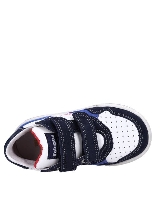 Sneakers in pelle FALCOTTO | 0012018604.01.1C49BIANCO-BLU