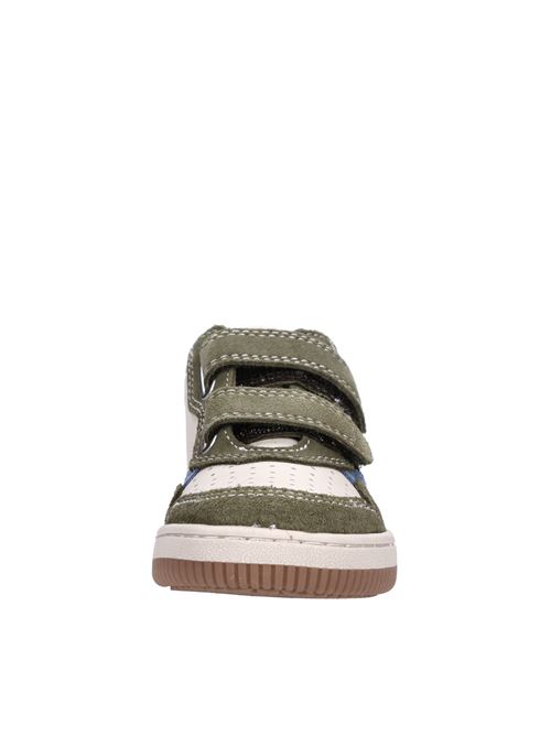 Sneakers in pelle e camoscio FALCOTTO | 0012018604.01.2N42BBEIGE-VERDE-BLU-ROSSO