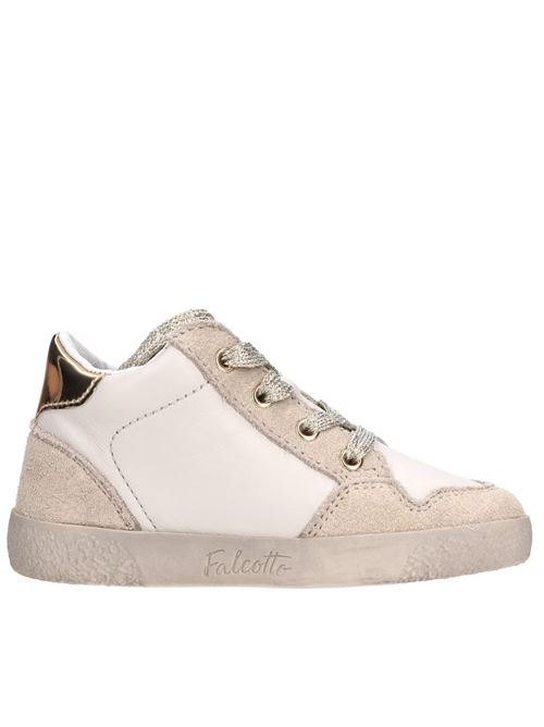 Sneakers in pelle e camoscio FALCOTTO | 0012018771.09.1Q96BEIGE-ROSA-ORO