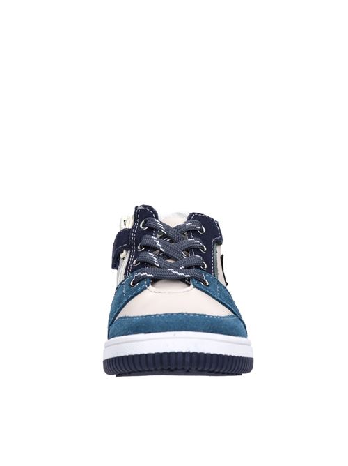 Sneakers in pelle e camoscio FALCOTTO | 0012018875.01.3C51BEIGE-BLUY-VERDE