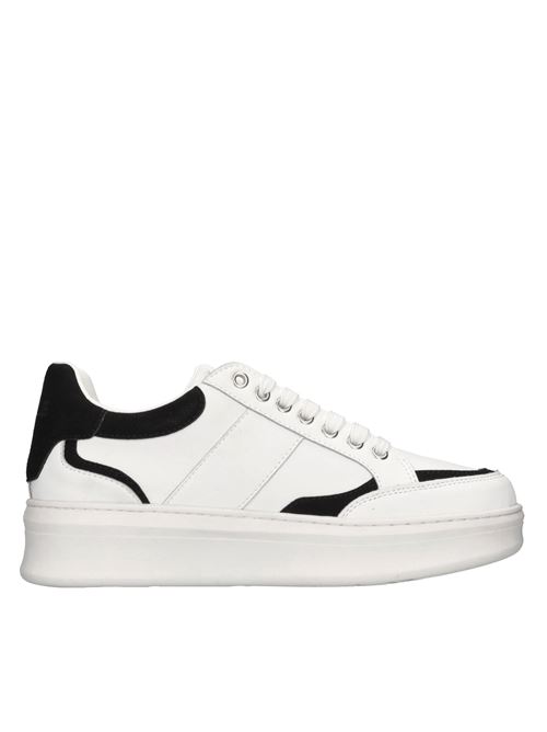 Sneakers in pelle ed ecopelle GAELLE | GACAM00013BIANCO-NERO