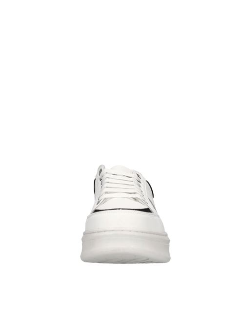 Sneakers in pelle ed ecopelle GAELLE | GACAM00013BIANCO-NERO