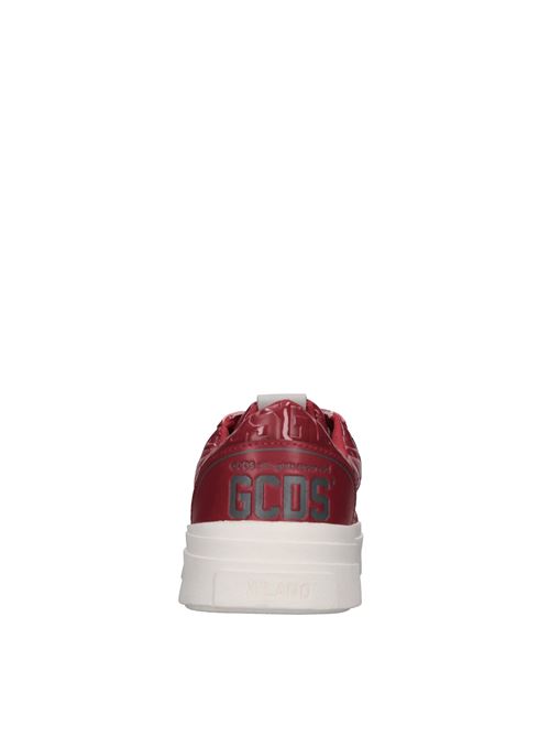 Sneakers in pelle GCDS | A2CU4200AC8BORDEAUX