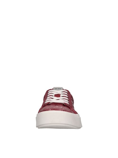 Sneakers in pelle GCDS | A2CU4200AC8BORDEAUX