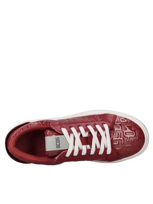 Sneakers in pelle GCDS | A2CU4200AC8BORDEAUX