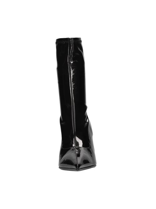Faux leather ankle boots GCDS | W450119NERO