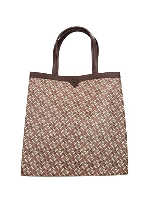 Borsa in ecopelle GUESS | HMGEGWP4346MARRONE