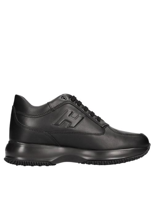Sneakers in pelle HOGAN | HXM00N09042NB0B999NERO