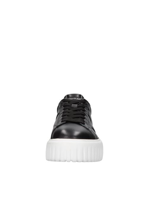Sneakers in pelle HOGAN | HXM6450FC60LE9B999NERO