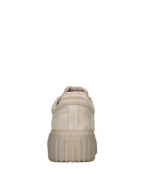 Sneakers in camoscio HOGAN | HXW6450FC6TBTMM024BEIGE