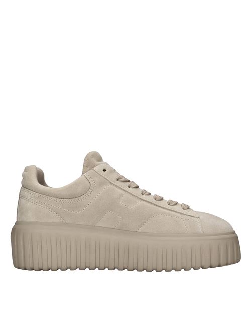 Sneakers in camoscio HOGAN | HXW6450FC6TBTMM024BEIGE