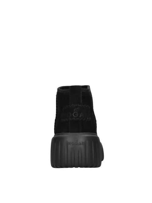 Stivaletti in camoscio HOGAN | HXW6450FF90BTMB999NERO