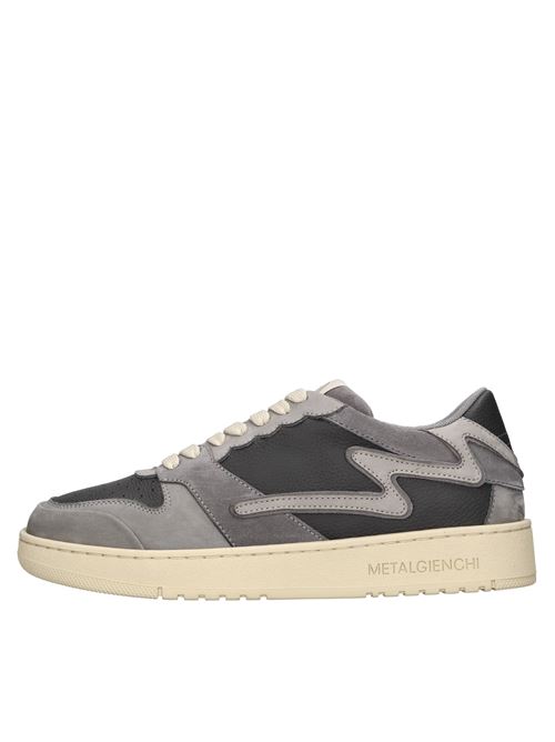 Sneakers in pelle METALGIENCHI | GXX028N000PEGAB194GRIGIO
