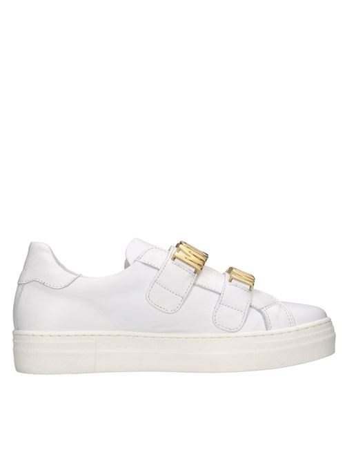 Sneakers in pelle MOSCHINO | 77460GBIANCO
