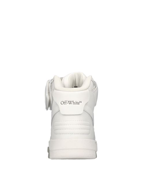 Sneakers in pelle e tessuto OFF-WHITE | OWIA275C99LEA0020101BIANCO
