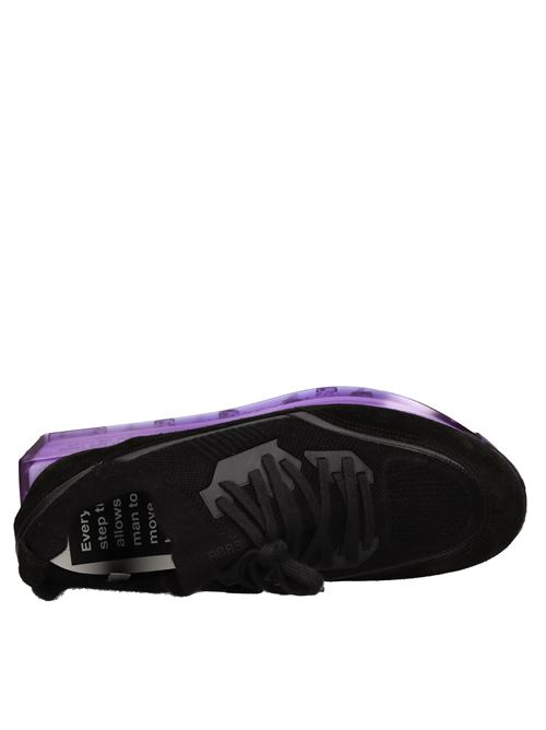 Sneakers in camoscio e tessuto RBRSL RUBBER SOUL | 7W2270U.V78CARB765NERO