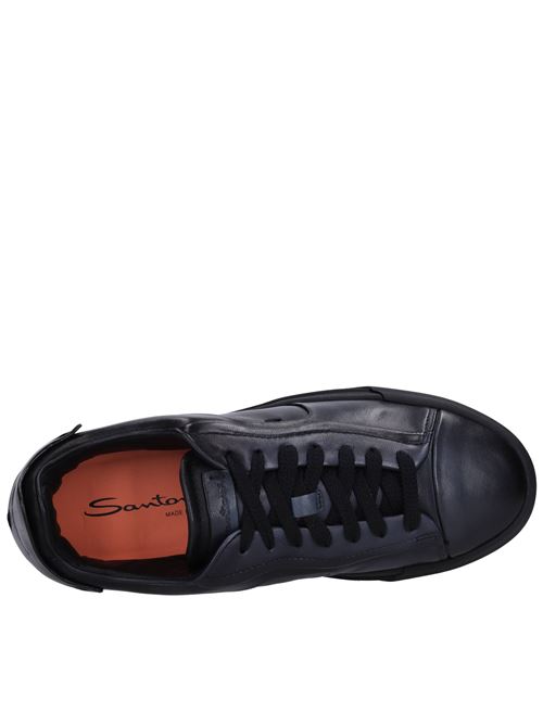 Sneakers in pelle SANTONI | MBGT21554OCNRGONU60BLU