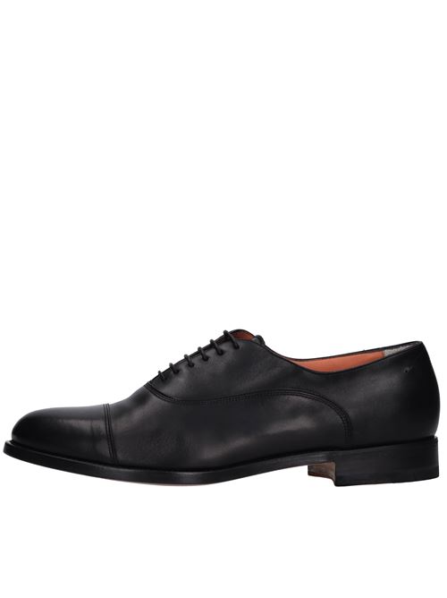 Stringate in pelle SANTONI | MCHI12504LC5GGLVN01NERO