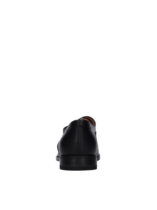 Stringate in pelle SANTONI | MCHI12504LC5GGLVN01NERO