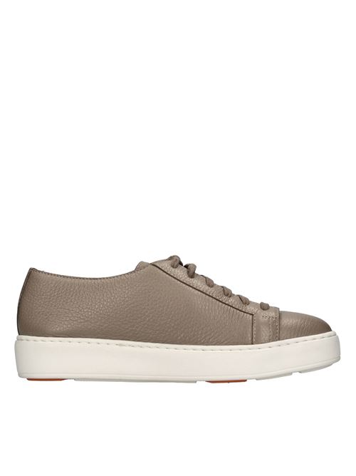 Sneakers in pelle SANTONI | WBCE60442BA6LAYLC50GRIGIO