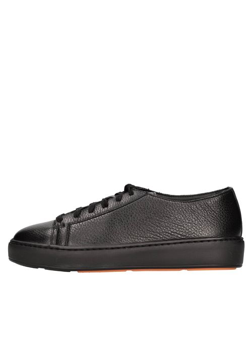 Sneakers in pelle SANTONI | WBCE60442NA6OAYLN01NERO