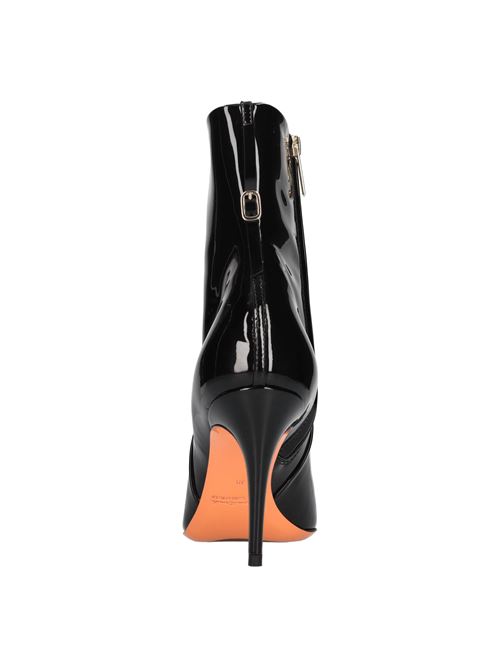 Patent leather ankle boots SANTONI | WTID70614HA2TVHDN01NERO