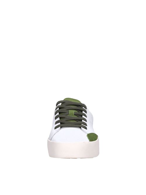 Sneakers in pelle SUN68 | Z44125BIANCO-VERDE