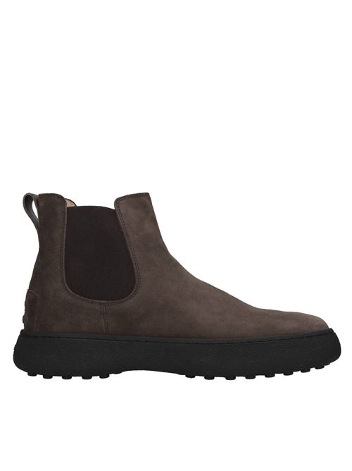 Stivaletti in camoscio TOD'S | XXM06L00P20RE0S800T.MORO