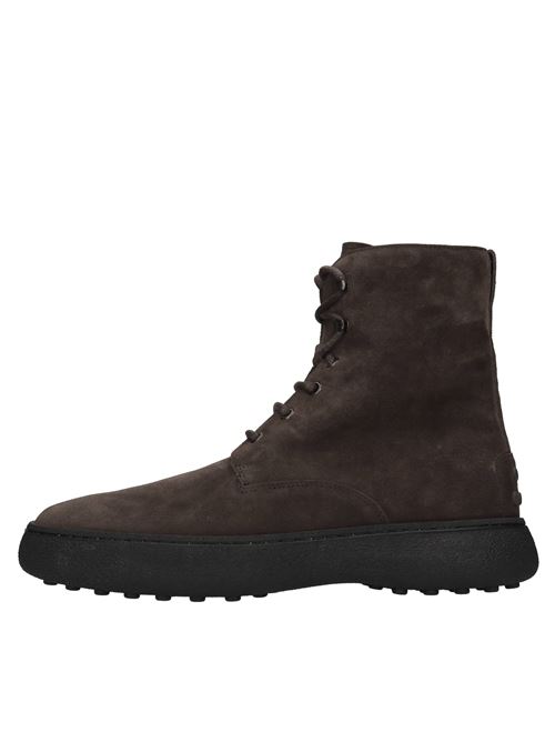 Stivaletti in camoscio TOD'S | XXM06L0GK50RE0S800T.MORO