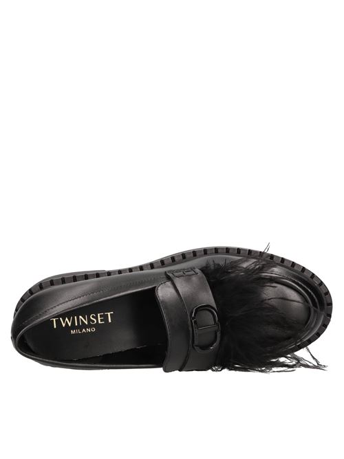 Mocassini in pelle TWINSET | 242TCP186NERO