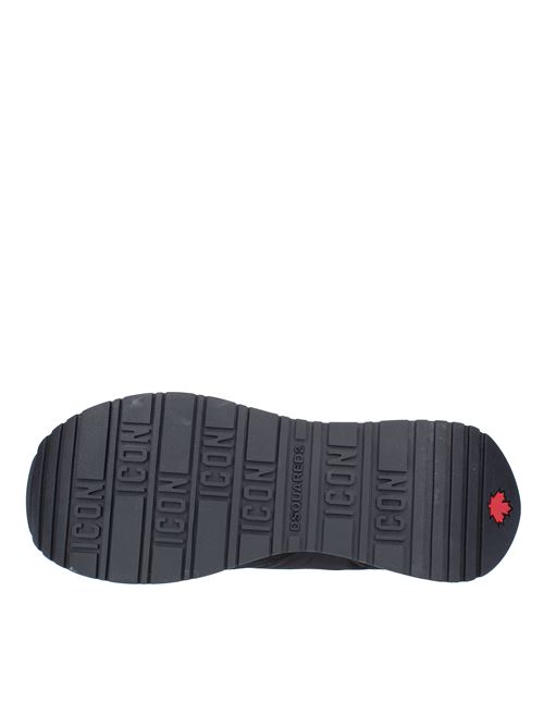 Sneakers DSQUARED2 modello RUNNING in camoscio e tessuto DSQUARED2 | SNM0270 01601681 M1082NERO