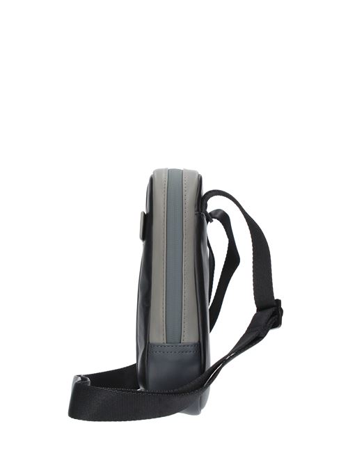 Shoulder strap PIQUADRO model CA3084UB00 in leather PIQUADRO | CA3084UB00NERO-GRIGIO