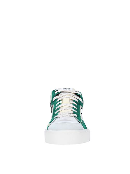 Sneakers in camoscio pelle e tessuto STRYPE | 40281MULTICOLORE