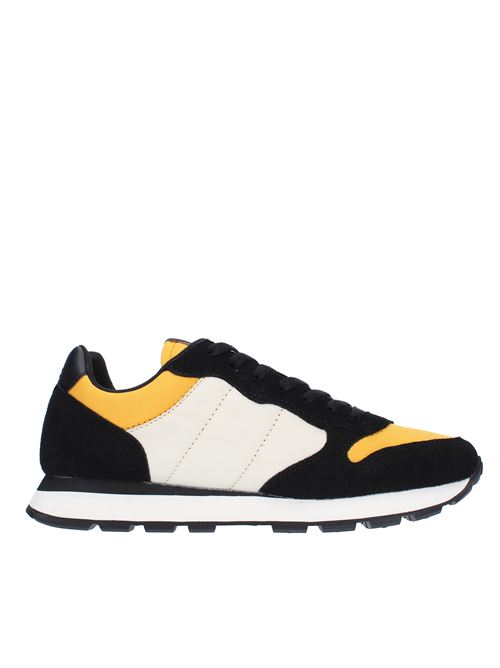 Sneakers modello Z43107 SUN68 in pelle scamosciata e tessuto traspirante SUN68 | Z43107GIALLO
