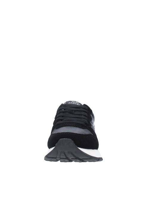 Trainers model Z43203 SUN68 in suede and breathable fabric SUN68 | Z43203NERO