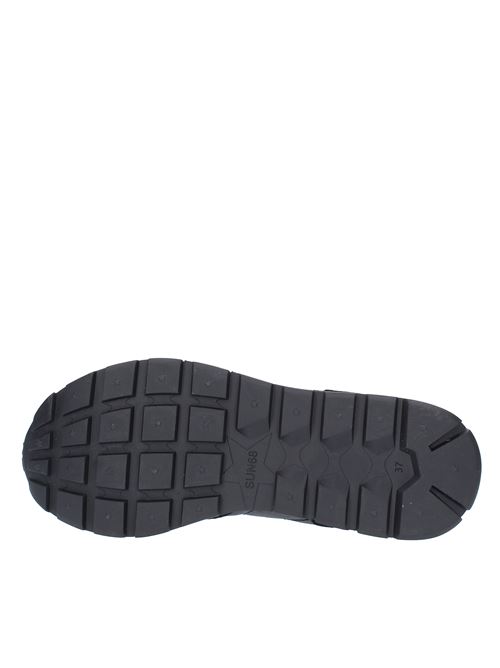 Trainers model Z43203 SUN68 in suede and breathable fabric SUN68 | Z43203NERO