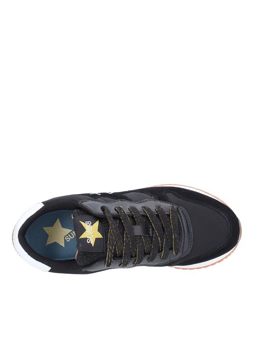 Sneakers modello Z43211 SUN68 in pelle scamosciata, tessuto traspirante e cavallino SUN68 | Z43211NERO