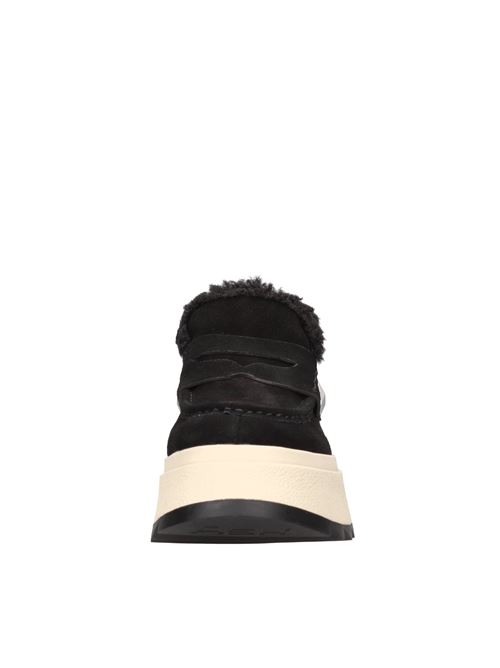 MAGIC model ankle boots in suede ASH | MAGIC02NERO