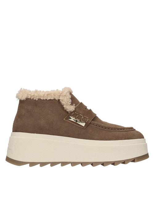 MAGIC model ankle boots in suede ASH | MAGIC03TERRA