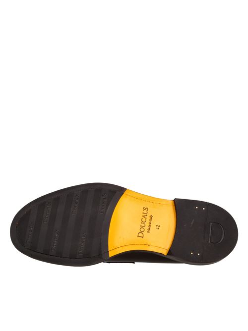 HORSE model moccasins in leather DOUCAL'S | DU2528SIEWUF007TM02EBANO