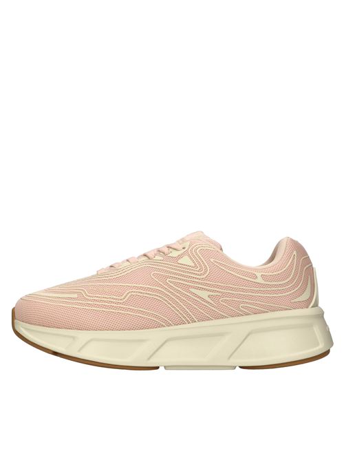 Sneakers in tessuto FESSURA | RNN001ROSA-LATTE