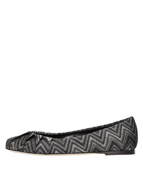 Ballerine modello MW31 in tessuto MISSONI | MW31_046FUMO