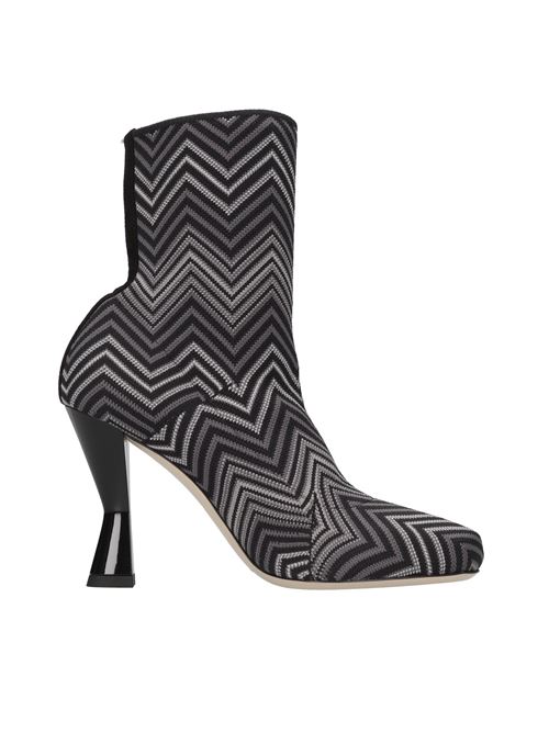Tronchetti modello MW47 in tessuto elasticizzato MISSONI | MW47_046FUMO
