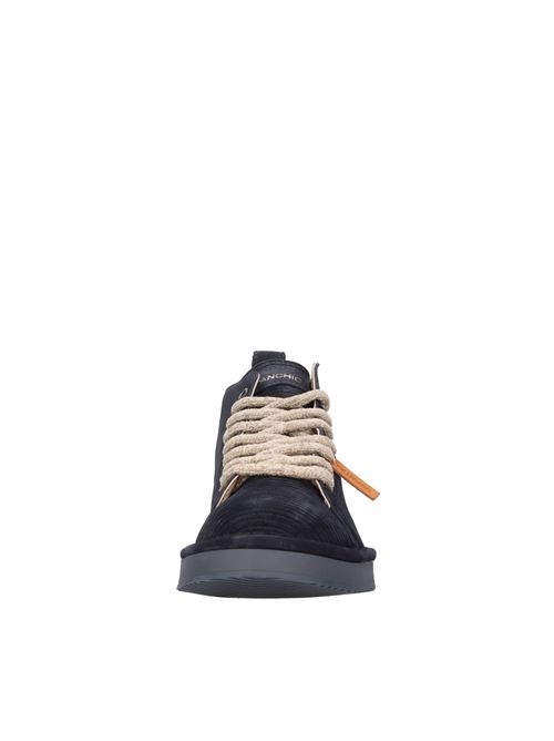 P01 ANKLE BOOT high-top sneakers in suede PANCHIC | P01M018NOTTE