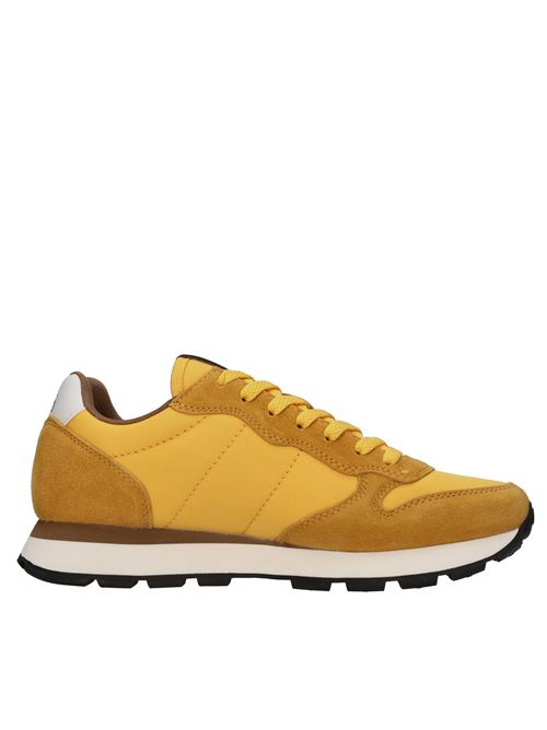 Sneakers model Z44101 SUN68 in suede leather and breathable fabric SUN68 | Z44101GIALLO
