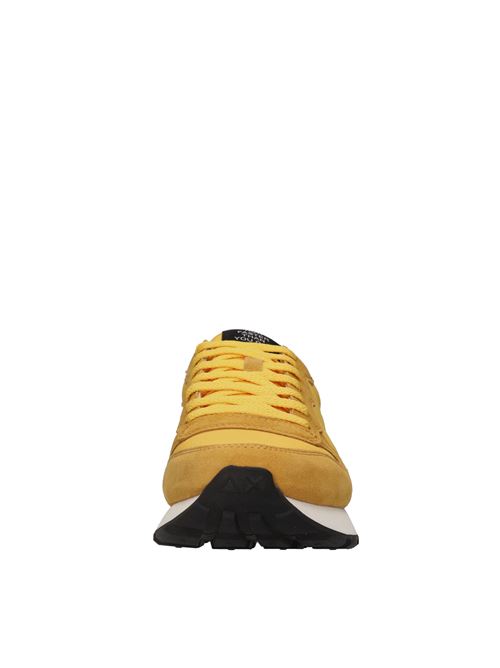 Sneakers model Z44101 SUN68 in suede leather and breathable fabric SUN68 | Z44101GIALLO