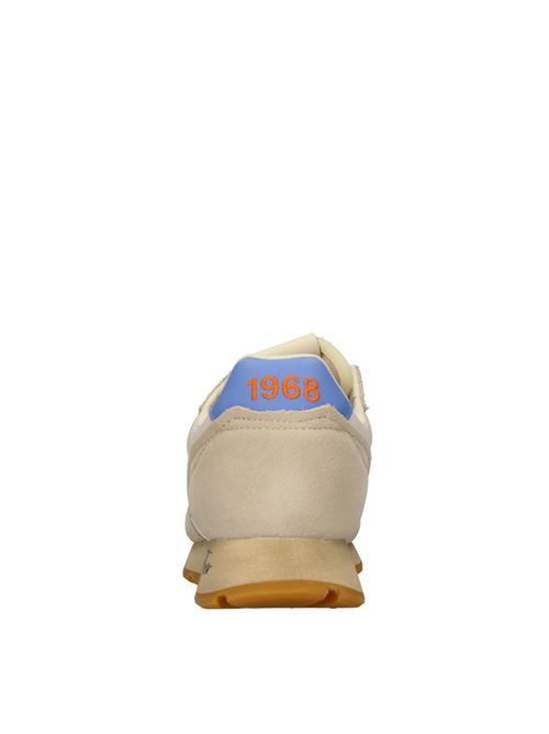 Sneakers model Z44105 SUN68 in suede leather and breathable fabric SUN68 | Z44105PANNA