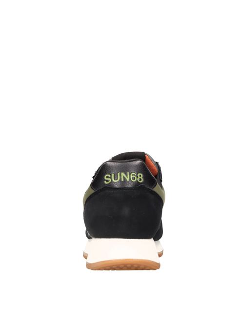 Sneakers model Z44114 SUN68 in suede leather and breathable fabric SUN68 | Z44114NERO