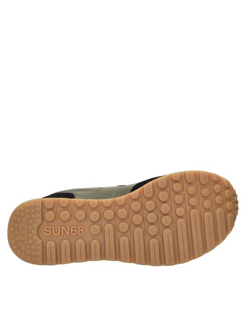 Sneakers model Z44114 SUN68 in suede leather and breathable fabric SUN68 | Z44114NERO