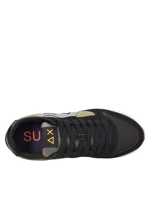 Sneakers model Z44114 SUN68 in suede leather and breathable fabric SUN68 | Z44114NERO